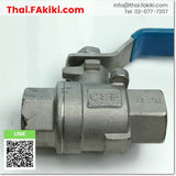 (C)Used, BSCSF15A Ball valve, ball valve specification RC1/2, CON'S 