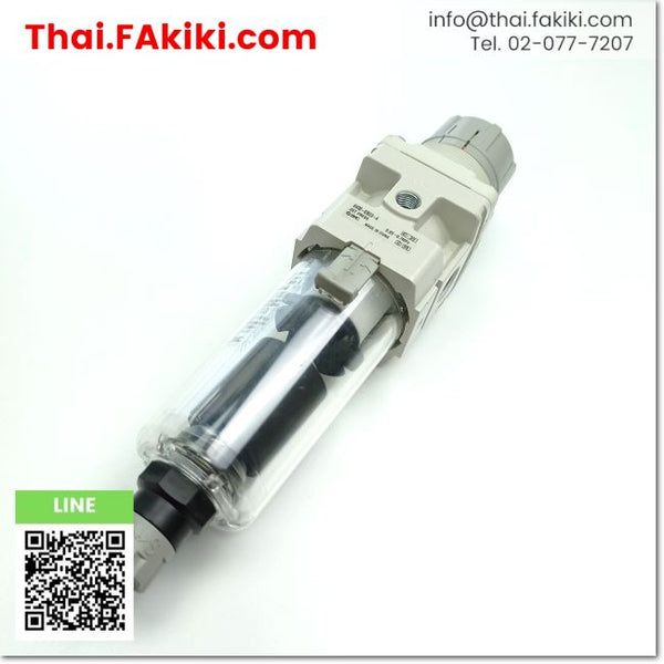 (C)Used, AW30-03BCG-A Filter regulator ,ตัวควบคุมตัวกรอง สเปค RC3/8 ,SMC