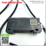 (C)Used, FX-102 Digital Fiber Sensor Amplifier ,ไฟเบอร์เซนเซอร์ แอมพลิฟายเออร์ดิจิตอล สเปค DC12-24V 1m ,PANASONIC
