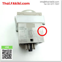 (C)Used, H3CR-A8 Solid State Timer, solid state timer, specification AC100-240V t:0.05s-300h, OMRON 