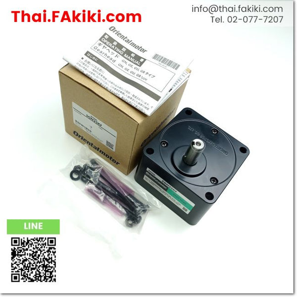 (C)Used, 5GN25KF GEAR HEAD ,หัวเกียร์ สเปค Square Flange Dim. A(90mm),Reduction Ratio25 ,ORIENTAL MOTOR