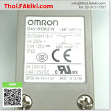 (A)Unused, D4V-8108Z-N Limit Switch ,Limit Switch Specs - ,OMRON 