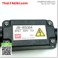 (A)Unused, JB-WS304 Relay Box ,กล่องรีเลย์ สเปค 300V 4P Black ,OHM ELECTRIC