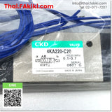 (B)Unused*, 4KA220-C20 5-Port Valve, 5-port valve specs AC110V, CKD 