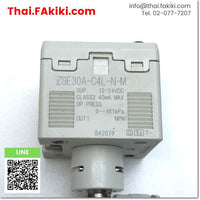 (C)Used, ZSE30A-C4L-N-M Pressure Switch ,สวิตช์ความดัน สเปค One-touch fittingΦ4mm, Φ5/32inch ,SMC