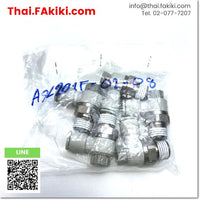 (A)Unused, AS2201F-02-08SA Speed controller ,ตัวปรับความเร็วลม สเปค 5pcs/pack ,SMC