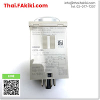 (A)Unused, H3CR-G8L Solid State Timer, solid state timer spec AC100V 0.5-120s, OMRON 