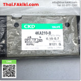 (B)Unused*, 4KA210-B valve ,Valve specification Rc3/8 ,CKD 