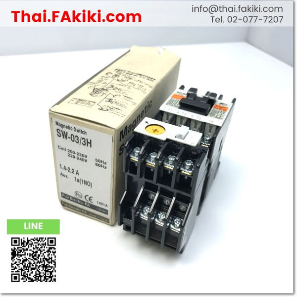 (A)Unused, SW-03/3H Electromagnetic Switch ,Electromagnetic switch specification AC200V 1a 1.4-2.2A ,FUJI 