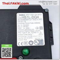 (A)Unused, HS1L-DQ44KMSR-G Safety Door Switches ,สวิตช์ประตูนิรภัย สเปค DC24V,Port SizeG1/2,LED Color Green ,IDEC
