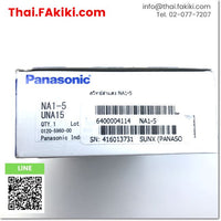 (A)Unused, NA1-5 Ultra-Slim Body Area Sensor, light curtain type sensor, DC12-24V specs, PANASONIC 