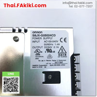 (A)Unused, S8JX-G05024CD Switching Power Supply ,แหล่งจ่ายไฟแบบสวิตชิ่ง สเปค DC24V 2.1A ,OMRON