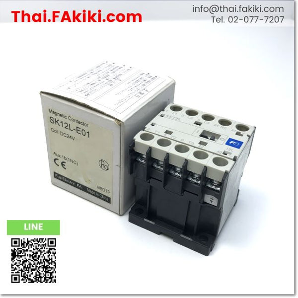 (A)Unused, SK12L-E01 Electromagnetic Contactor ,Magnetic Contactor Specification DC24V 1b ,FUJI 