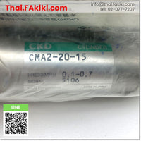 (A)Unused, CMA2-20-15 Air Cylinder, กระบอกสูบลม สเปค Bore size 20mm ,Stroke length 15mm, CKD