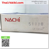 (A)Unused, 51118 BEARING, ตลับลูกปืน สเปค 124x33, NACHI