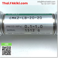 (C)Used, CMK2-LB-20-20 Air Cylinder, air cylinder specs Bore size 20mm ,Stroke length 20mm, CKD 