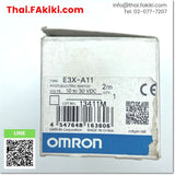 (A)Unused, E3X-A11 Fiber Optic Sensor Amplifier ,ไฟเบอร์แอมพลิฟายเออร์ สเปค 2m ,OMRON