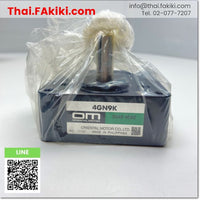 (A)Unused, 4GN9K GEAR HEAD ,หัวเกียร์ สเปค Mounting angle dimension 80mm ,ORIENTAL