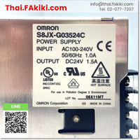 (B)Unused*, S8JX-G03524C POWER SUPPLY ,Power supply specification DC24V 1.5A ,OMRON 