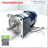 (C)Used, 5IK150A-TF Induction Motor ,มอเตอร์เหนี่ยวนำ สเปค 3PH AC200V 150W,Mounting angle dimension 90mm ,ORIENTAL