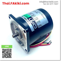 (C)Used, 3IK15GN-AW INDUCTION MOTOR ,Induction motor specification AC100V 1.5w,Mounting angle dimension 70mm ,ORIENTAL 