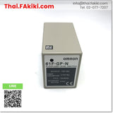 (A)Unused, 61F-GP-N Floatless Level Switch ,สวิตซ์คอนโทรลปั้ม สเปค AC100V ,OMRON