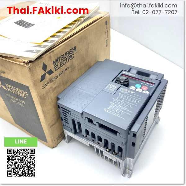 (A)Unused, FR-E740-0.75K Inverter ,อินเวอร์เตอร์ สเปค 3PH AC400V ,MITSUBISHI