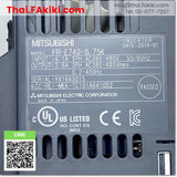 (A)Unused, FR-E740-0.75K Inverter, Inverter specs 3PH AC400V, MITSUBISHI 