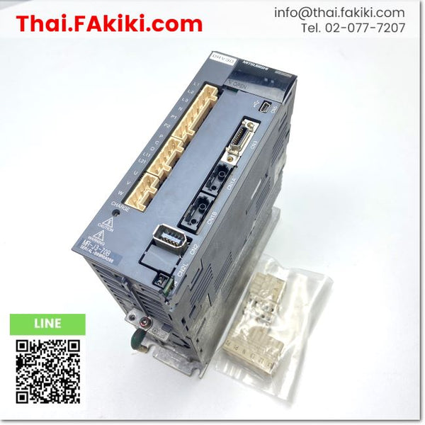 Junk, MR-J3-70B Servo Amplifier, servo drive control set, specification AC200V 0.75kW, MITSUBISHI 