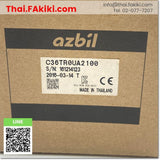 (B)Unused* , C36TR0UA2100 Temperature Controller, เครื่องควบคุมอุณหภูมิ สเปค AC100-240V size:96x96mm, AZBIL