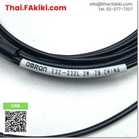 (A)Unused, E32-D32L Fiber Optic Sensor, ไฟเบอร์ออปติกเซนเซอร์ สเปค 2m, OMRON
