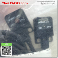 (A)Unused, E3T-FT14 Photoelectronic Sensor, โฟโต้อิเล็กทริค เซ็นเซอร์ สเปค 2m, OMRON