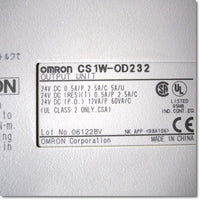 Japan (A)Unused Sale,CS1W-OD232　トランジスタ出力ユニット ,I/O Module,OMRON