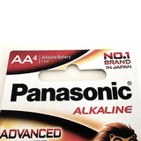 (New) New item, second hand, AA : LR6T/4B |(4pcs./pack) ALKALINE BATTERIES, PANASONIC 
